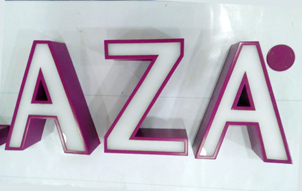 Fabricated Letter Sign