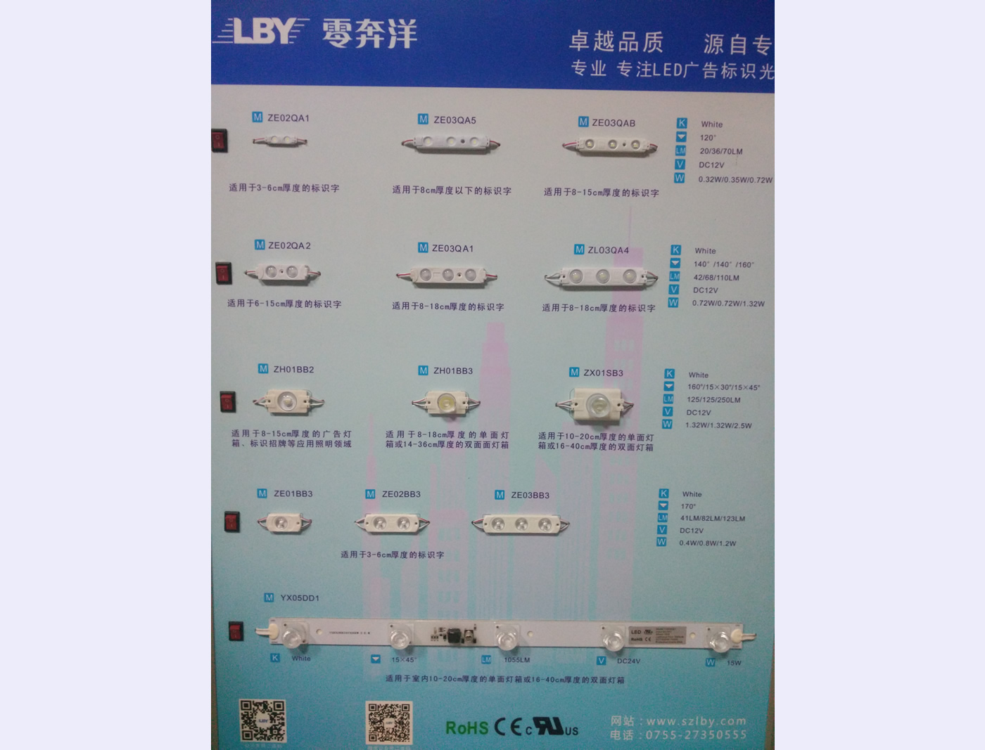 China LED modules