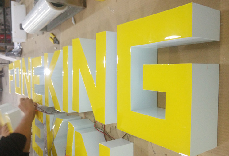 Epoxy Resin Letter Sign